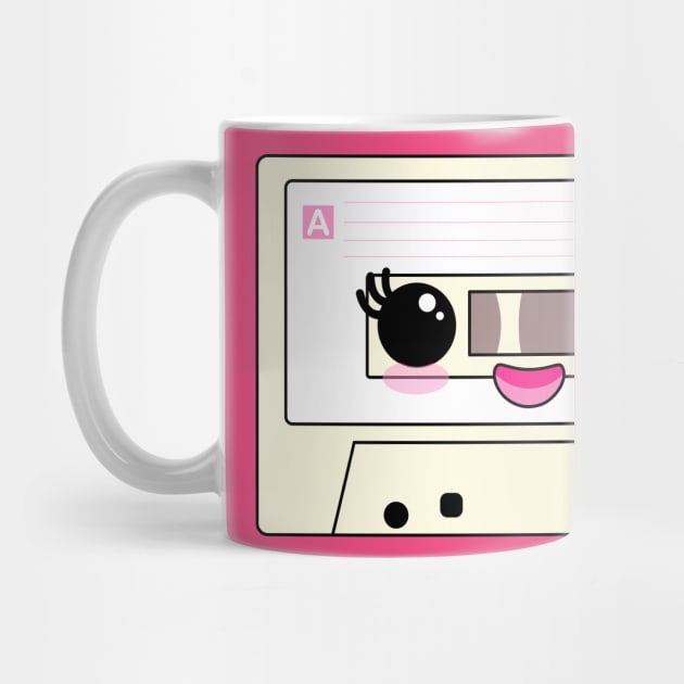 Cute cassette by Pendientera